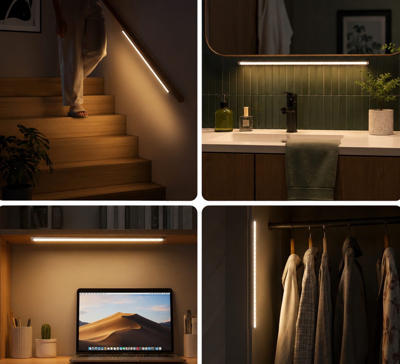 Glow-On Motion Sensor Light