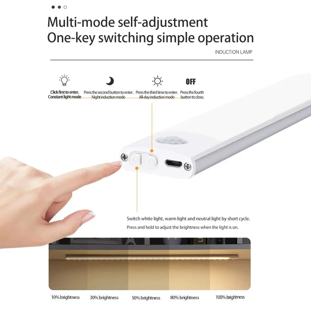 Glow-On Motion Sensor Light
